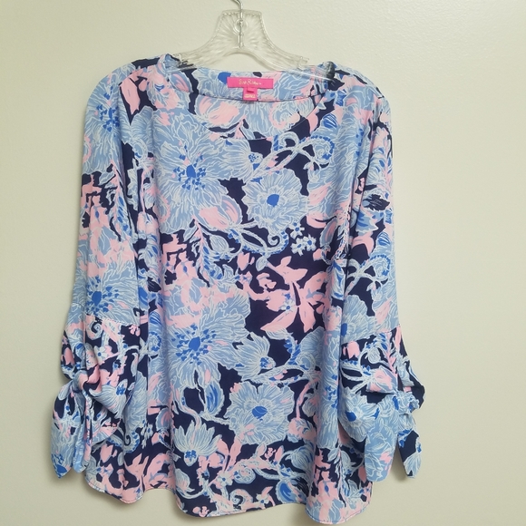 Lilly Pulitzer Langston Amore Please MEDIUM - Picture 1 of 6